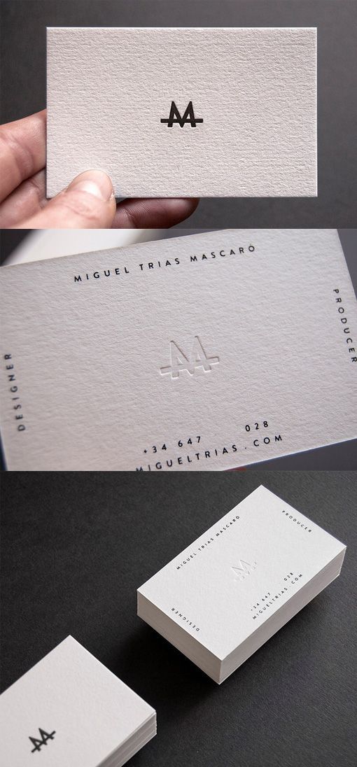 business card Ideas monogram