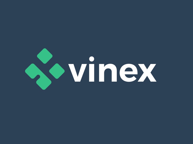 minimalistic logo vinex