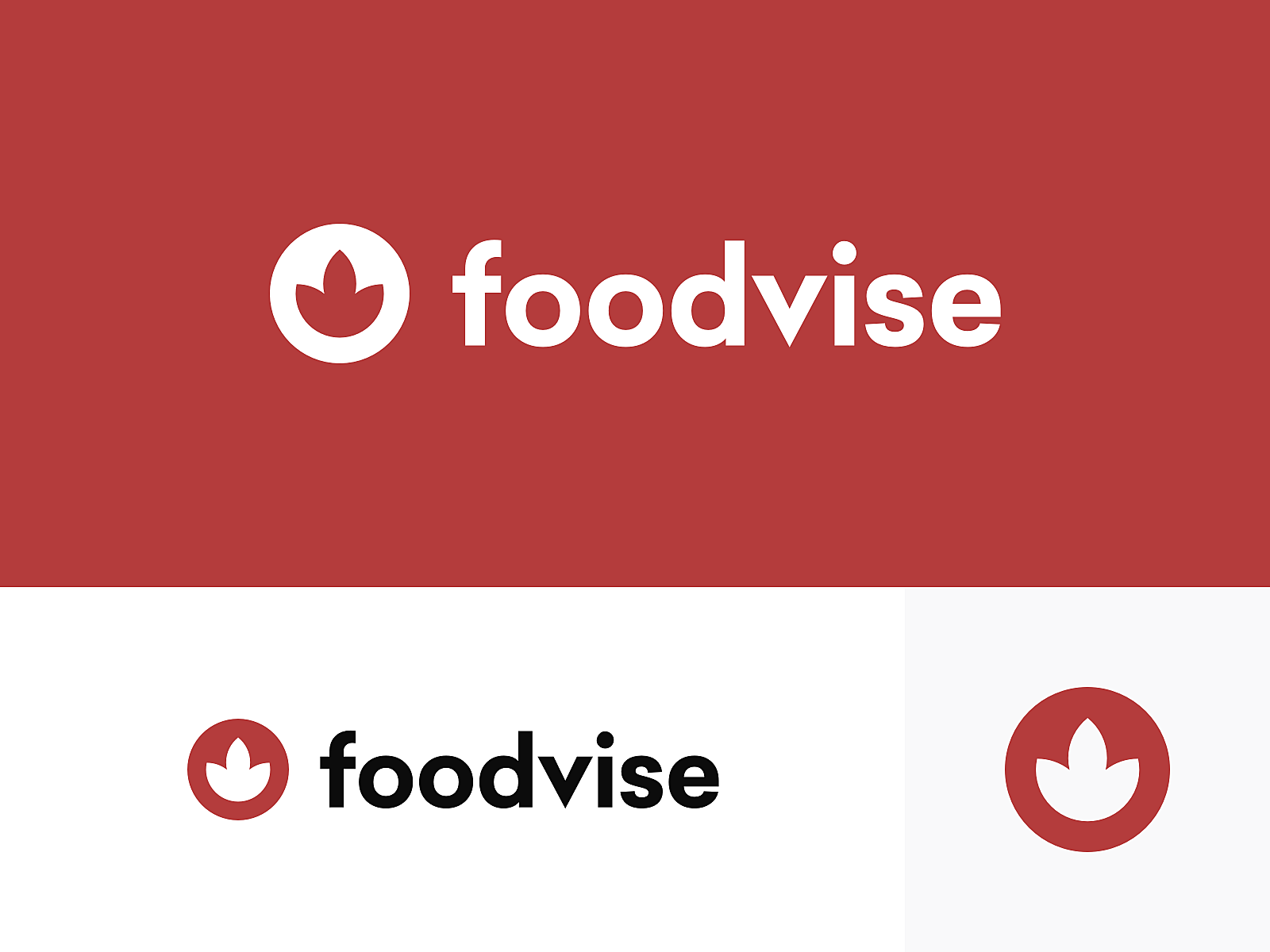 minimalistic logo foodvice