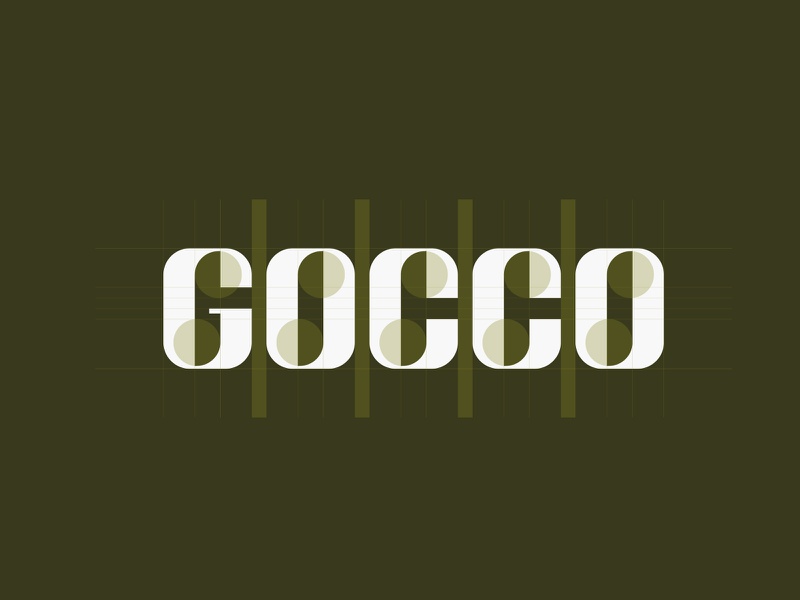 minimalistic logo gocco
