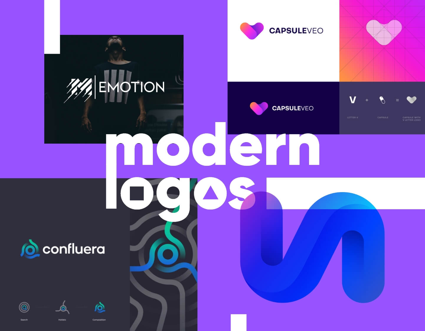 modern logo examples collection