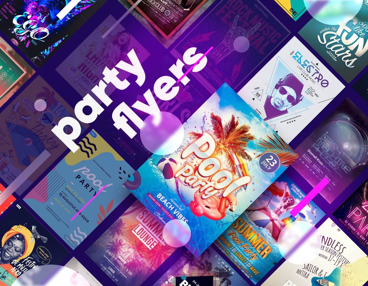 amazing party flyers examples