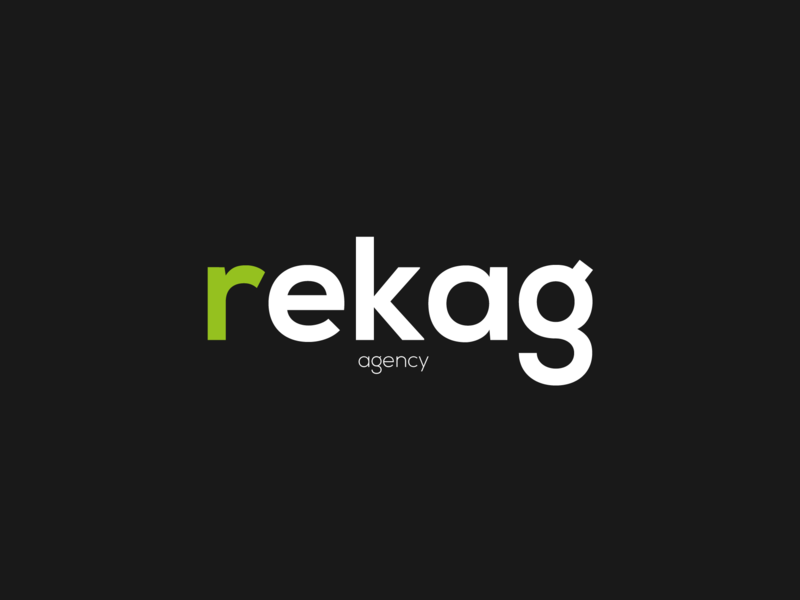 Simple Logo Examples REKAG logo