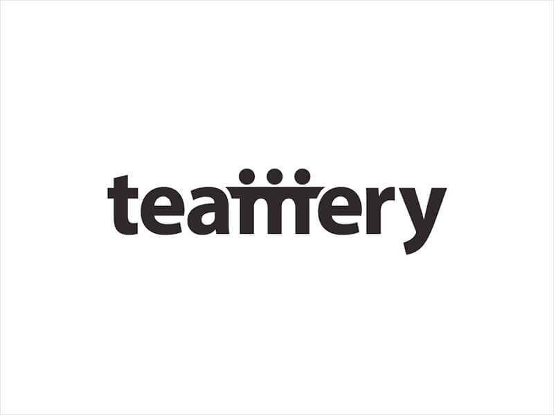 Simple Logo Examples Teamery logo