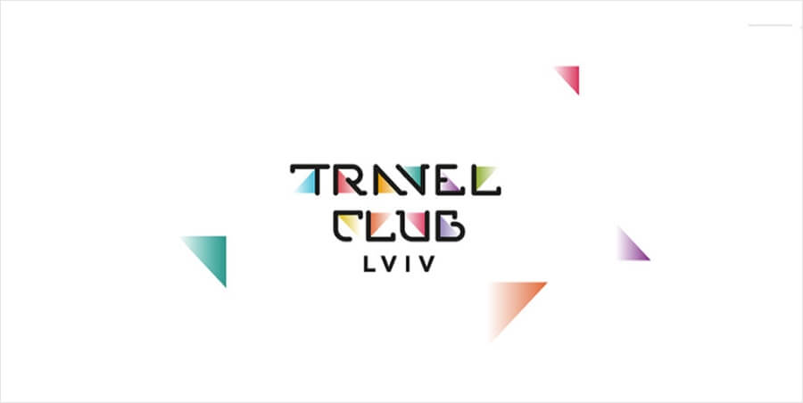 modern travel agency logo