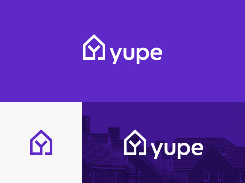 Simple Logo Examples Yupe Real Estate Services Logo