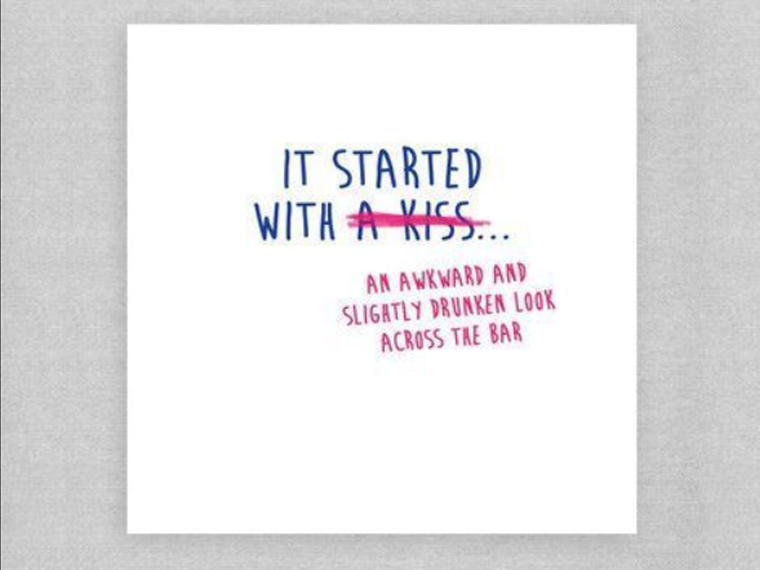 Funny Valentine’s Day card example