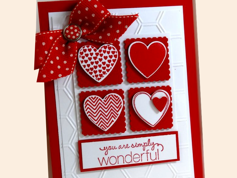 Premium Valentine’s Day card design example