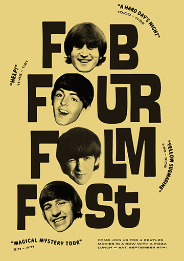 Film Festival poster example