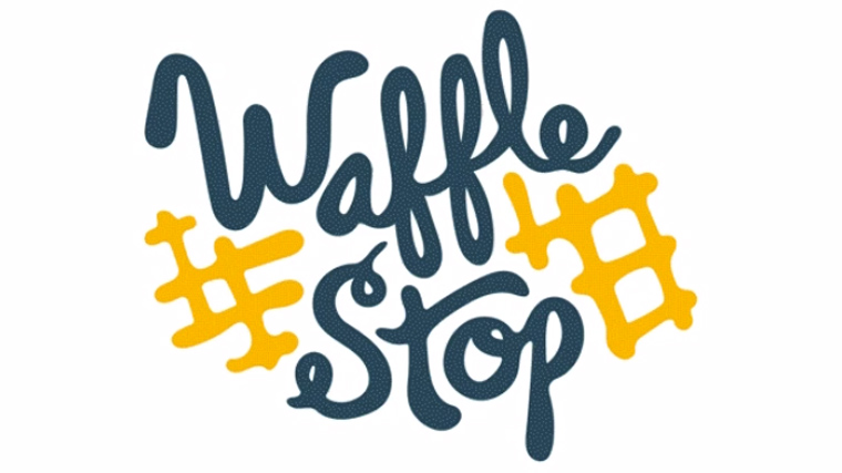 Friendly waffle logo design