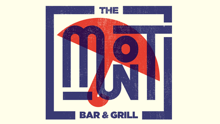 Bar and grill modern logo design