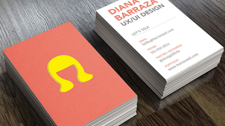Designer business card