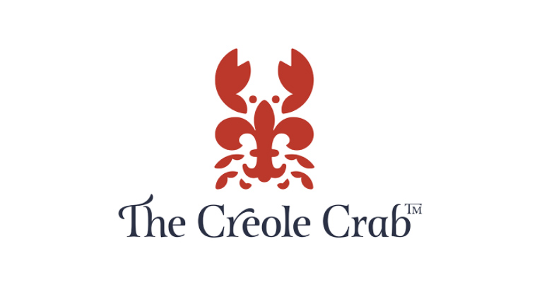 Fancy crab restaurant logo design example
