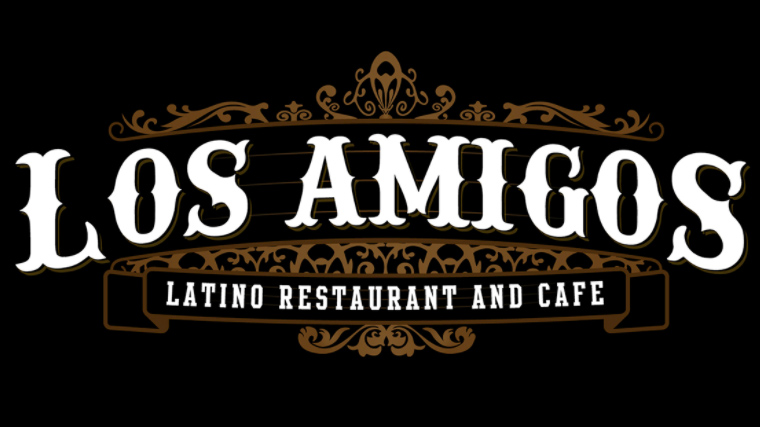 Latino style restaurant logo concept