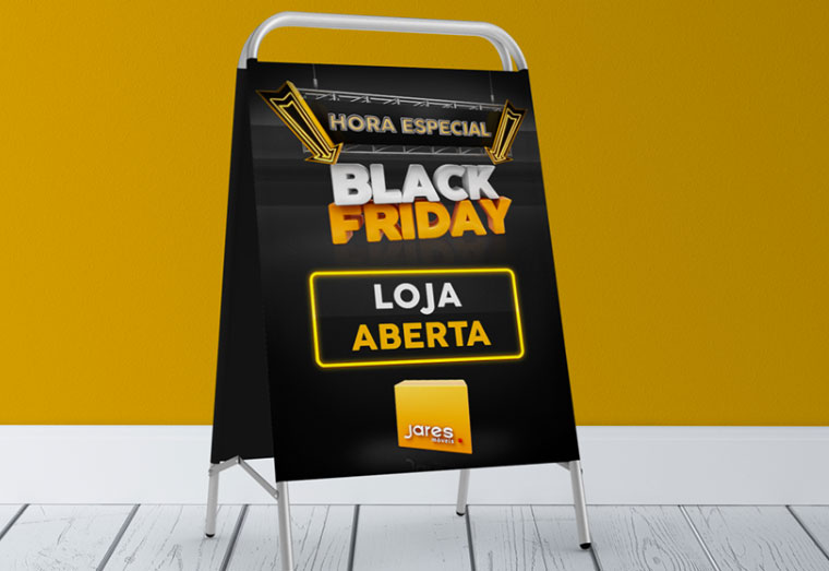 modern abstract black friday design with yellow