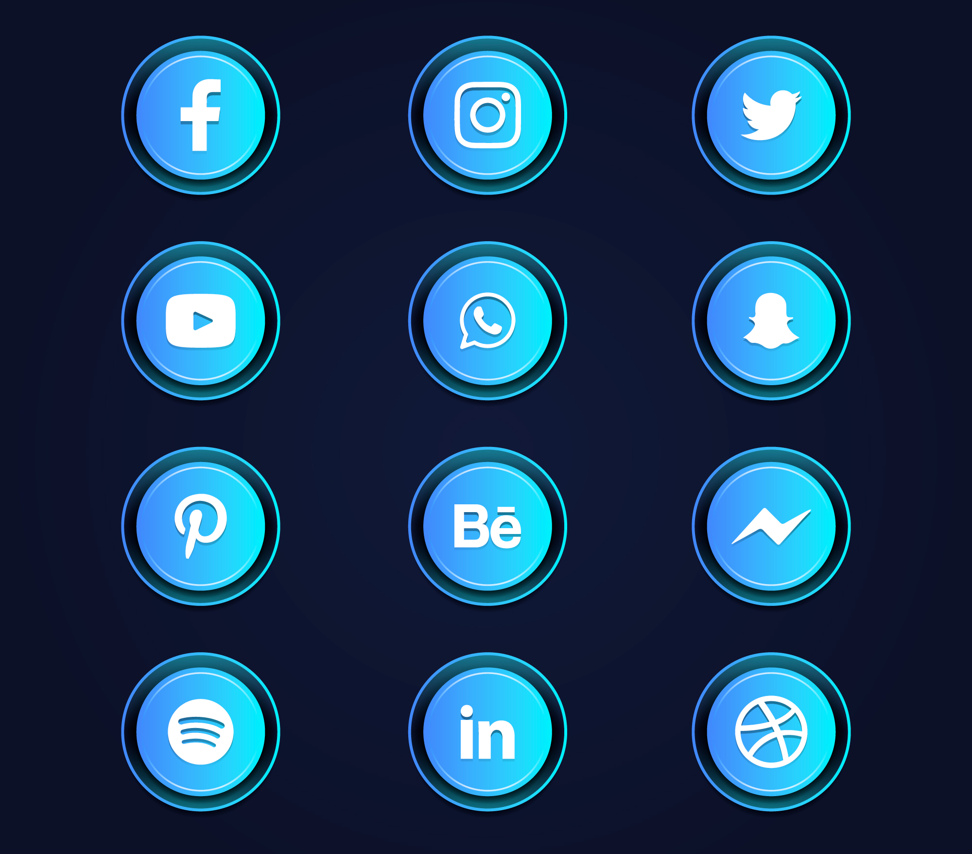 Verified - Free social media icons