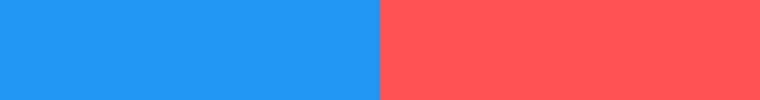 Color Combination - Blue & Red Color