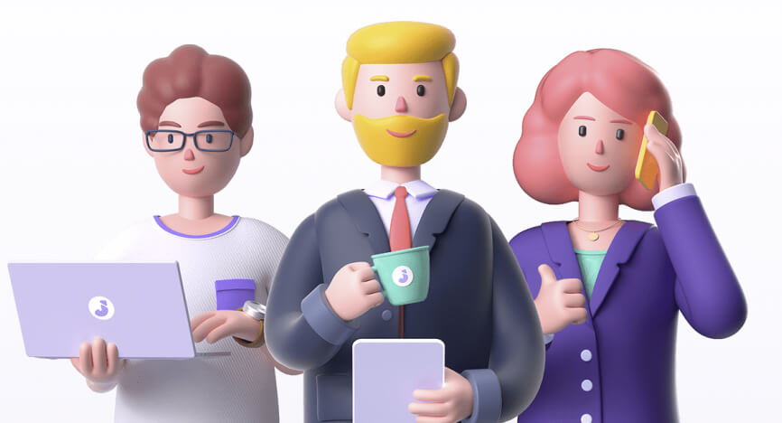 Really Good Character Design - 3D Business People