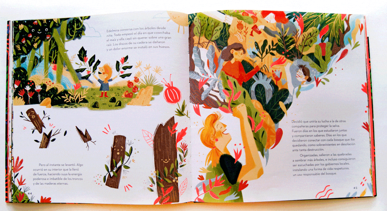 Marina - Cute children book creative illustrations