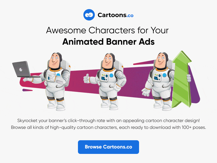 Animated Banner Ads Examples that Turn Info into Clickable Content