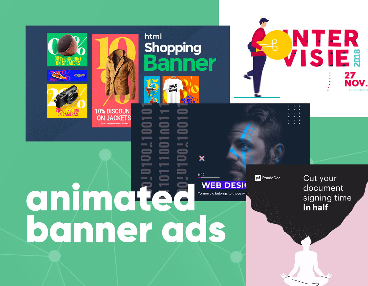 Best Banner examples for your business - creative designs and templates