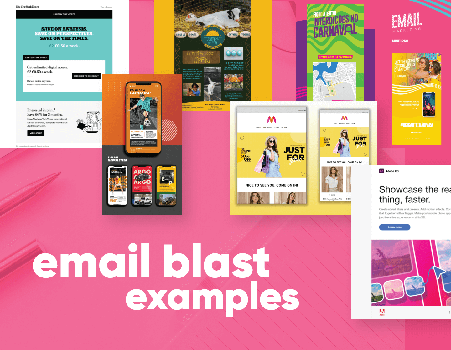 30 Great Email Blast Examples