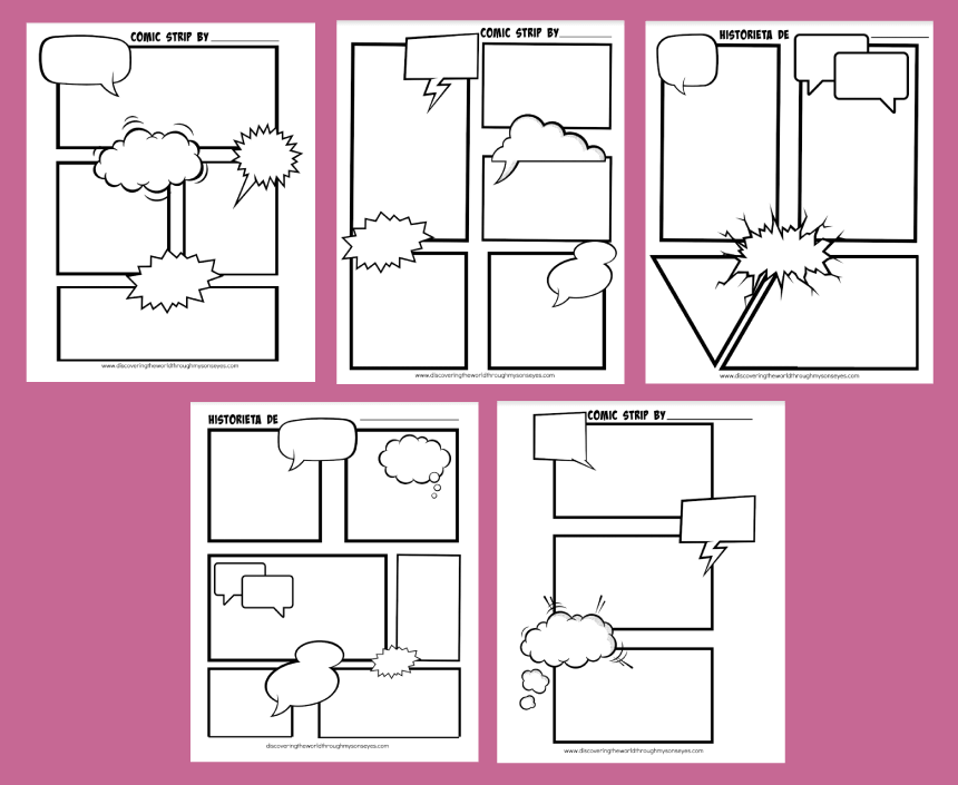 100+ Free Comic Strip Templates for Your Visual Stories