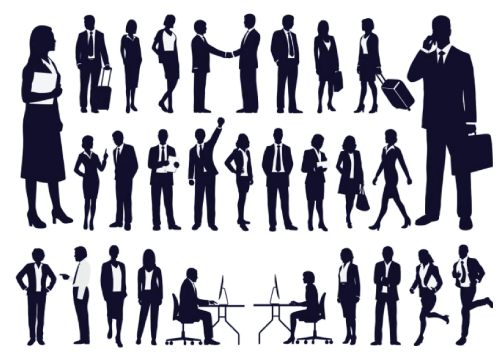 28 Free Business Silhouette Concepts