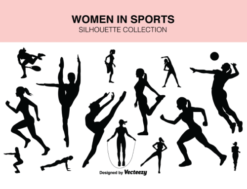 14 Free Shapes Women in Sports