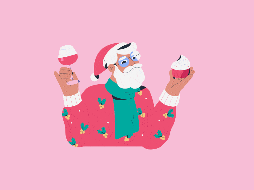 Christmas Hat PNG Graphics Santa Wine