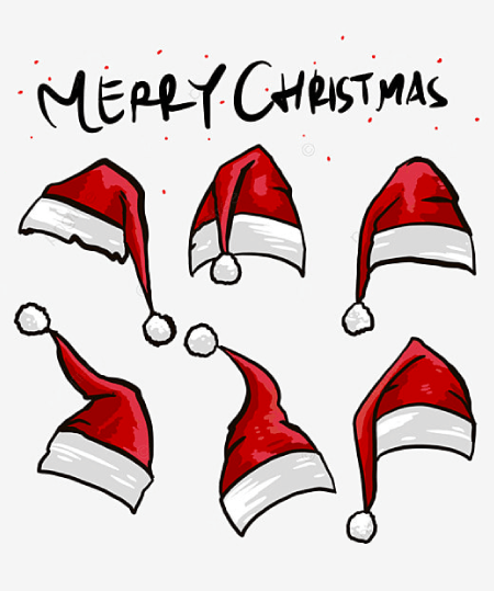 Christmas Hat PNG Transparent Photographic and Clipart Images 22