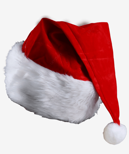 Christmas Hat PNG Transparent Photographic and Clipart Images 07