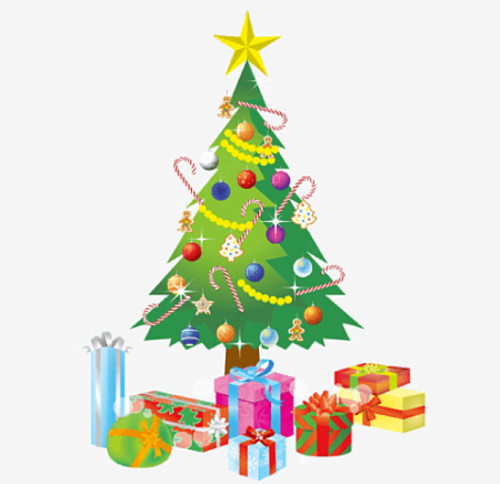 Free Christmas Tree PNG 15
