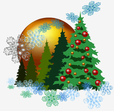 Free Christmas Tree PNG 18