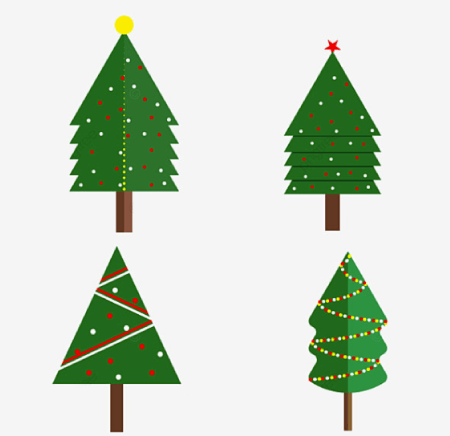 Free Christmas Tree PNG 21