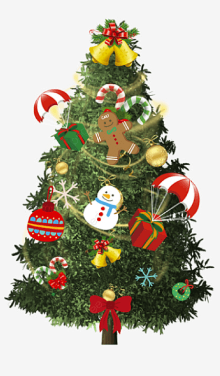 Free Christmas Tree PNG 25