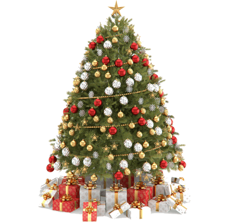 Free Christmas Tree PNG 40