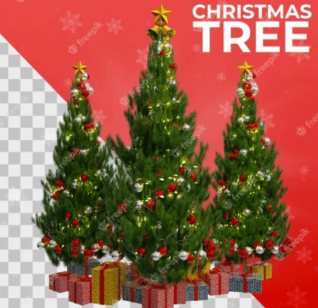 Christmas Tree Background png download - 1024*1024 - Free