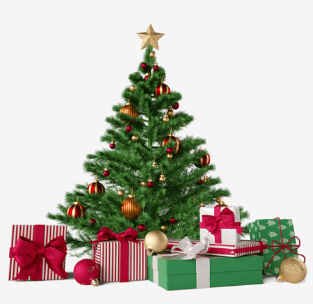 Free Christmas Tree PNG 07