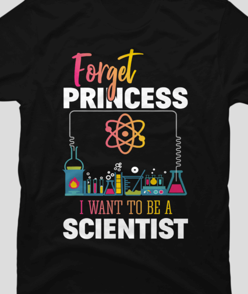 Concept T-Shirt Design Ideas 7: I want to be a Scientist by BaoMinh on Design By Humans