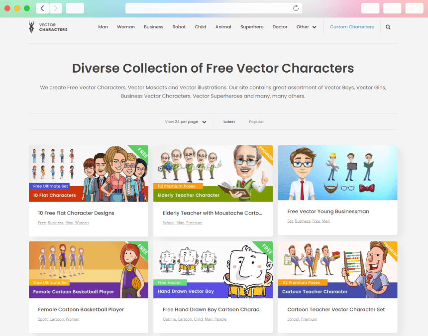 Premium Vector  Game site concept in flat cartoon design for