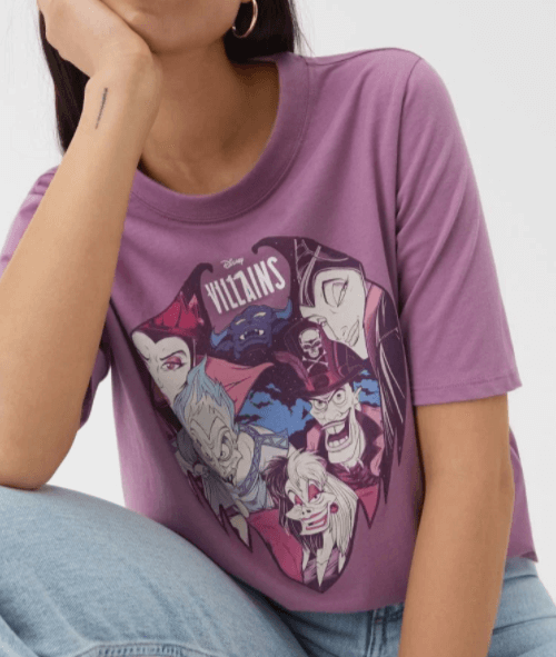 Other Creative T-Shirt Design Inspiration 12: Disney Villains by Sinsay