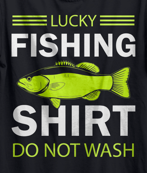 Typography T-Shirt Design Ideas Example 10:Fishing T-Shirt by TSD. RANA on Behance