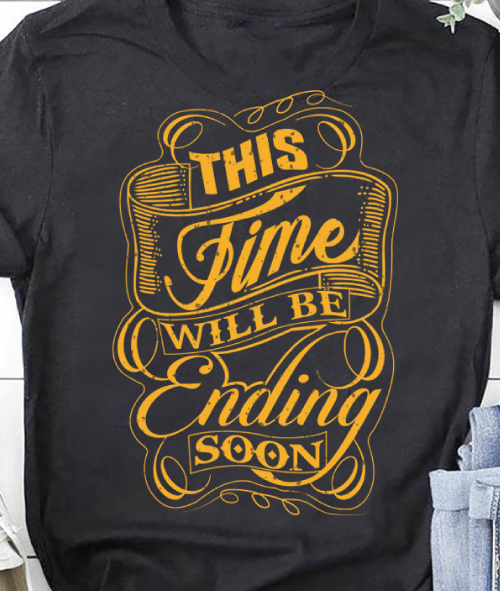Typography T-Shirt Design Ideas Example 13:Ending Soon by T shirt Design on Behance