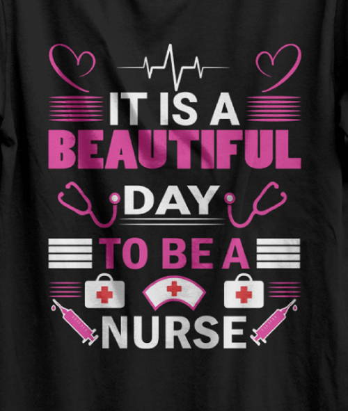 Typography T-Shirt Design Ideas Example 8: Nurse T-Shirt by Md turu miah on Behance