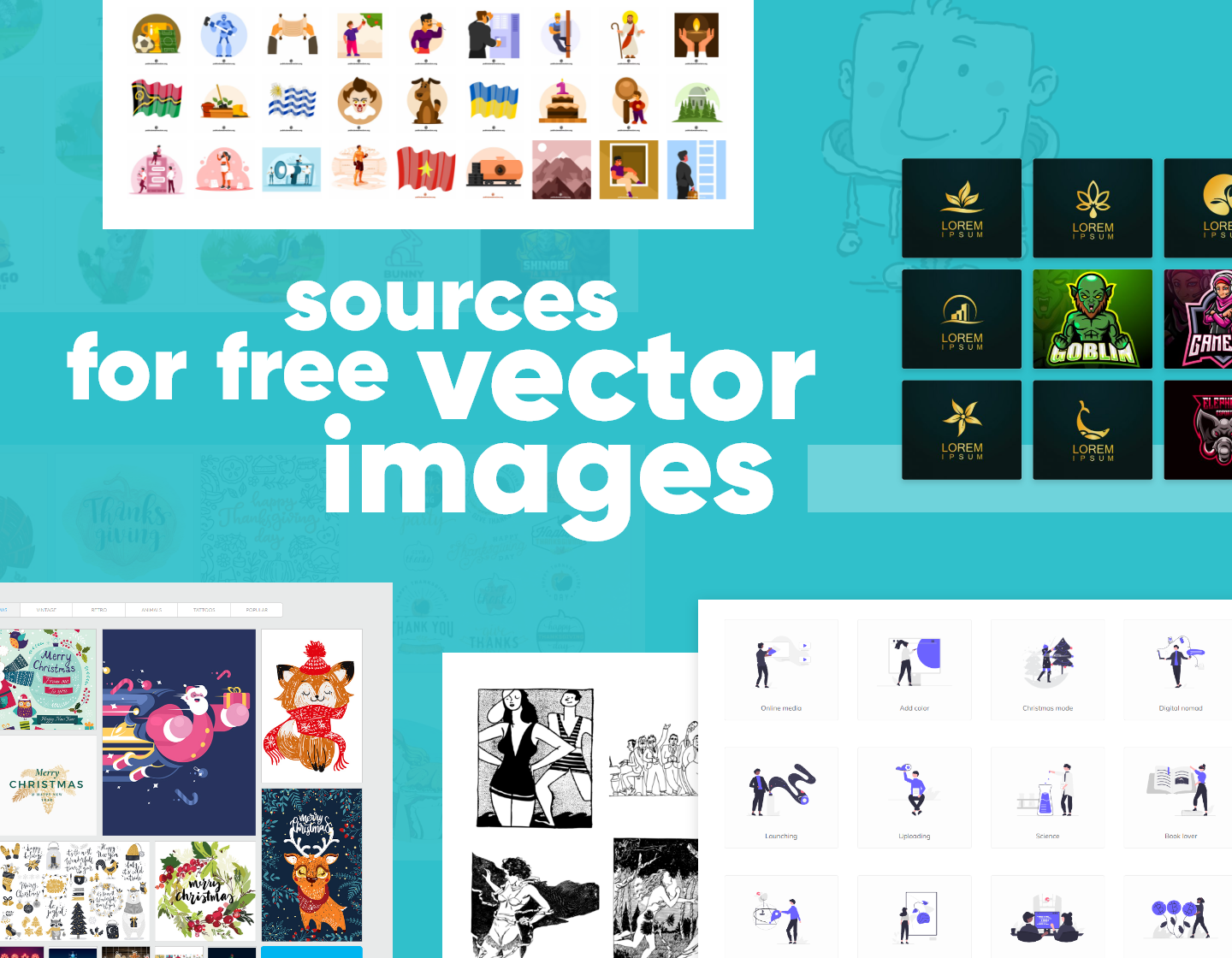 17 Sources for Free Vector Images for Commercial Use