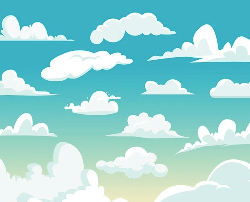 60 Free Cartoon Sky Illustrations to Give More Vibe to Your Designs | RGD