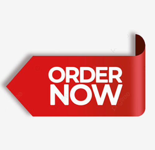 Red Arrow Order Now Tag Free PNG