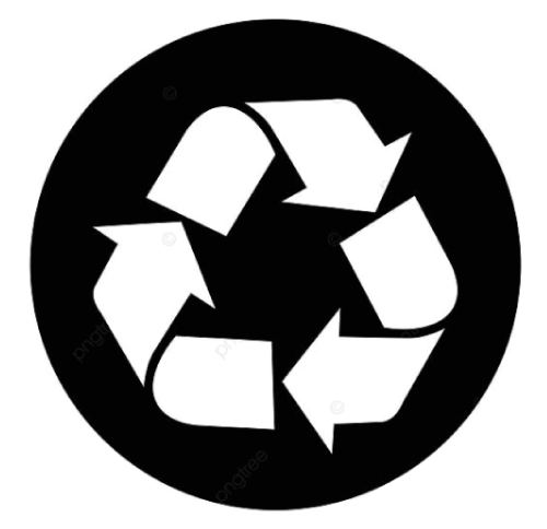 Circular Direction Arrows Recycle Sign Icon Free PNG