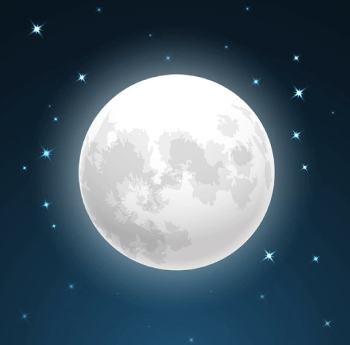 Moon Sky Cartoon 04